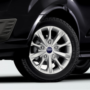 Disk z ľahkej zliatiny 18" 10-ľúčový, strieborný